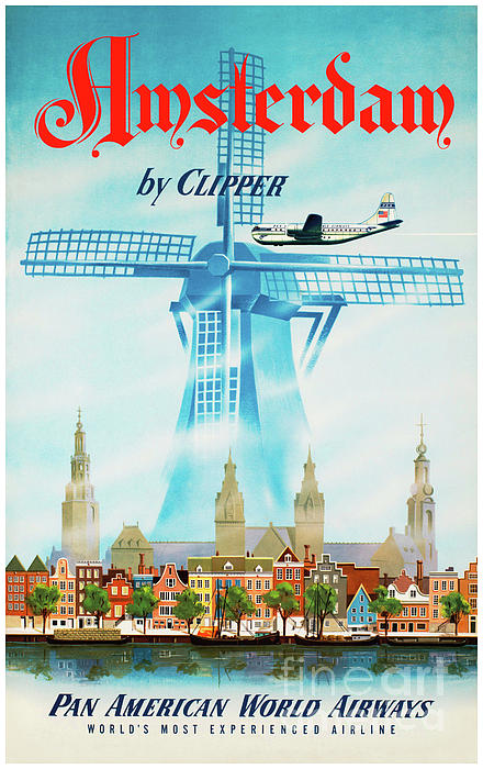 Vintage Treasure - Amsterdam Vintage Poster