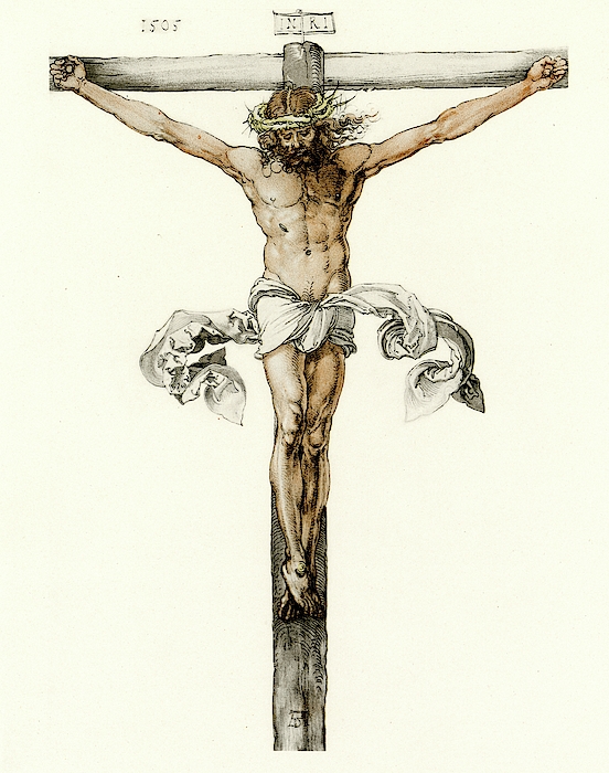 Christ On The Cross Ornament by Albrecht Durer Or Duerer - Fine Art America