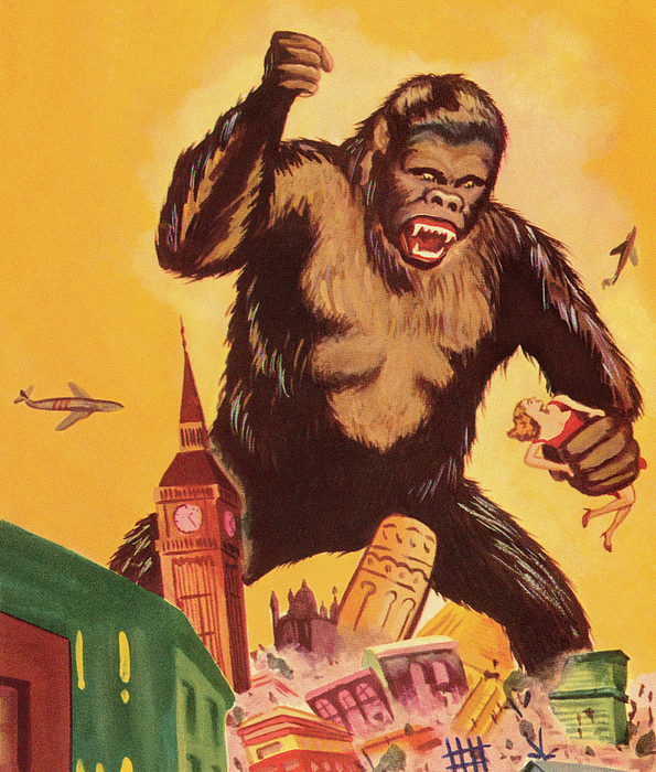 https://images.fineartamerica.com/images/artworkimages/medium/2/1-giant-gorilla-destroying-a-city-csa-images.jpg