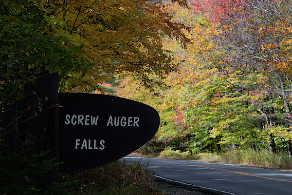Maine Screw Auger Falls Photograph
