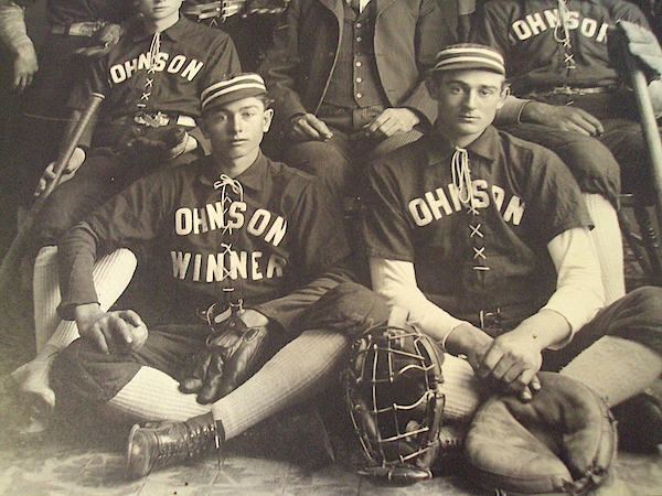 1890 s Cabinet Card PHOTO Johnson BASEBALL Team Gloves Fleece Blanket by  Celestial Images - Pixels