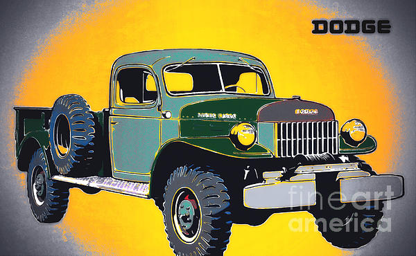 1949 Dodge Power-Wagon 2 Toddler T-Shirt by GabeZ Art - Pixels