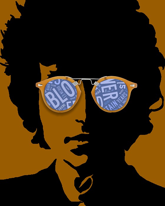 Bob Dylan Blowin In The Wind Mixed Media