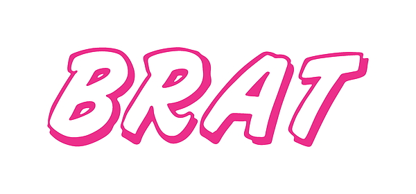 Pink Bratz Logo Sticker