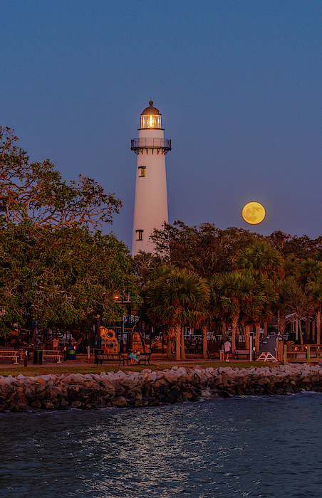 St. Simons lIghthouse #2 Yoga Mat by Kenny Nobles - Kenny Nobles