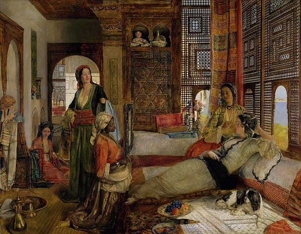 In the Harem jigsaw puzzle in Piece of Art puzzles on