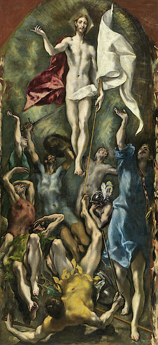 The Resurrection #2 Yoga Mat by El Greco - Fine Art America