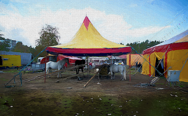 Aleksandrs Drozdovs - Big Top Circus In The Outskirts Of A Small Town...