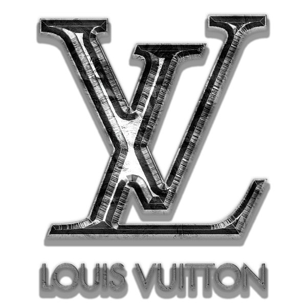 White Louis Vuitton Logo Transparent