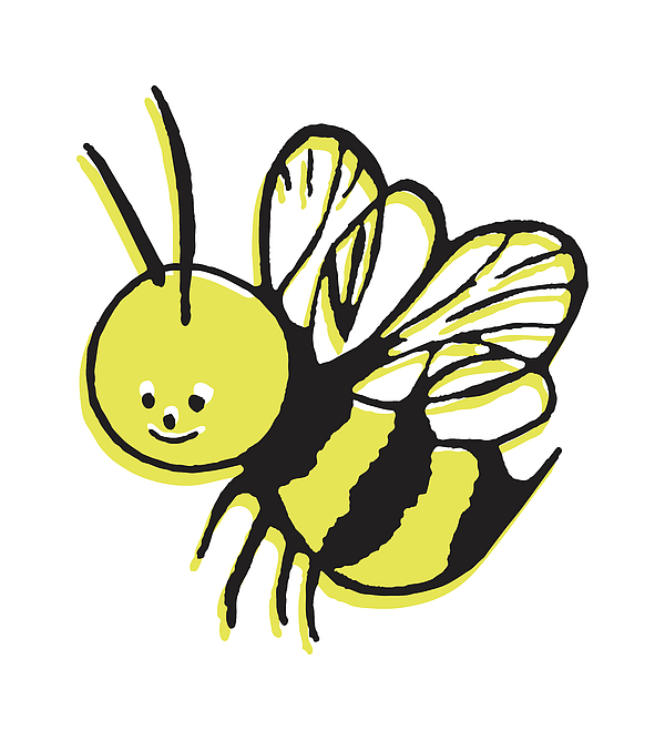 Bumble Bee Buzz Hand Towel