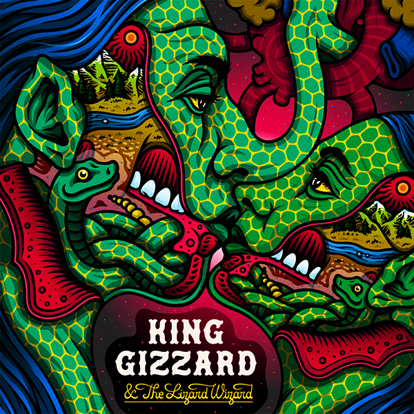 King Gizzard And The Lizard Wizard 4 Tapestry by World Duvet