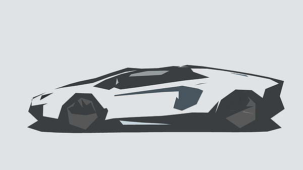 Lamborghini Aventador LP 700 4 Roadster Abstract Design #7 iPhone 5s Case  by CarsToon Concept - Fine Art America