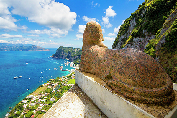 Villa San Michele, Capri, Italy #9 T-Shirt by Pietro Canali - Fine