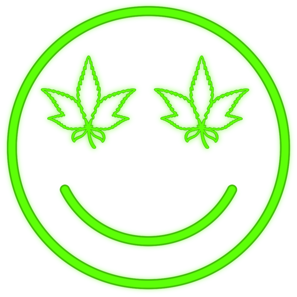 weed smiley face