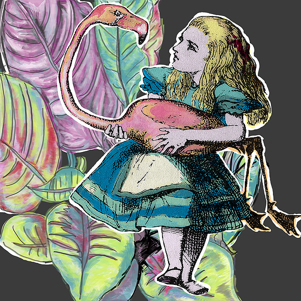 Alice In Wonderland Painting
