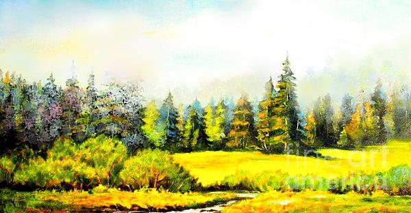 Hazel Holland - Alpine Spring Meadow and Forest