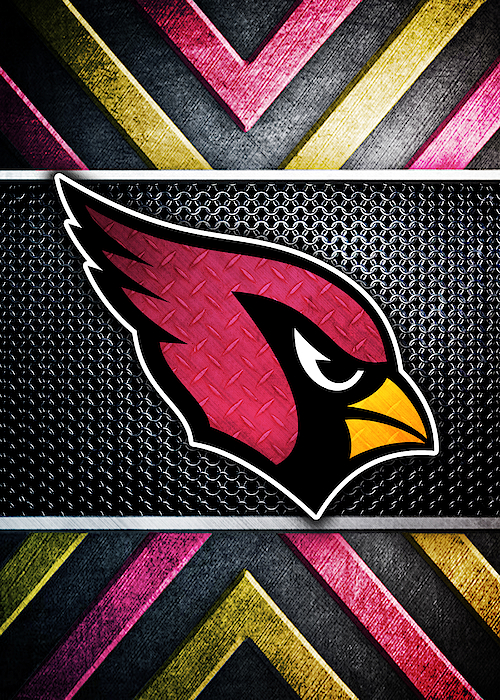 Arizona Cardinals Logo Art T-Shirt by William Ng - Pixels