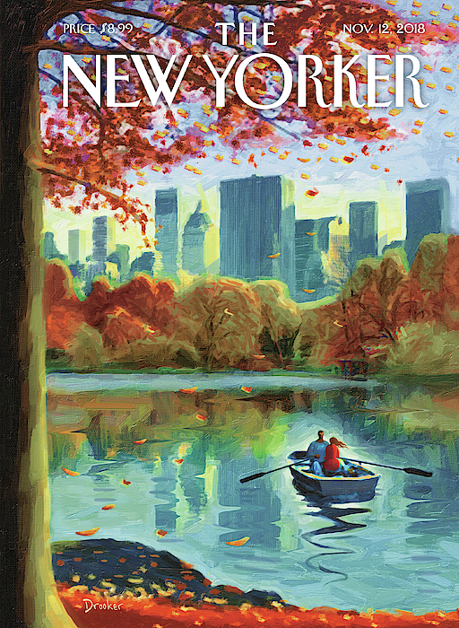 Autumn Central Park by Eric Drooker