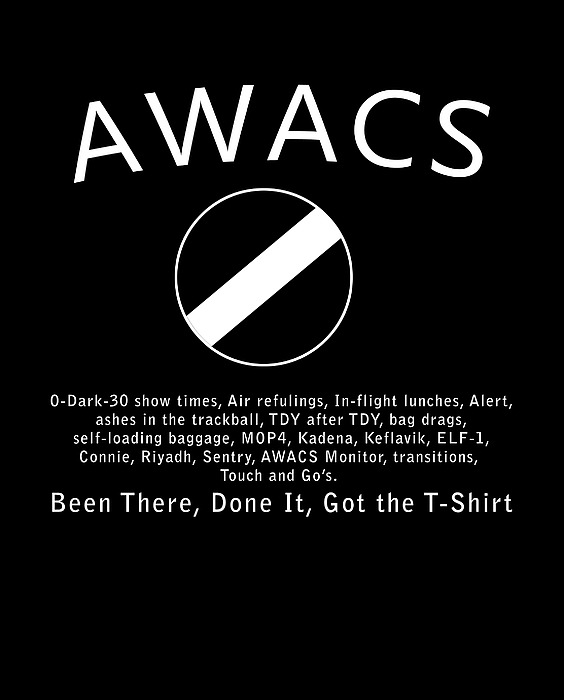 Awacs Got The Tshirt Photograph