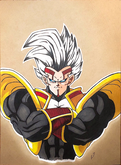 COMO DESENHAR O BABY VEGETA DE DRAGON BALL GT 