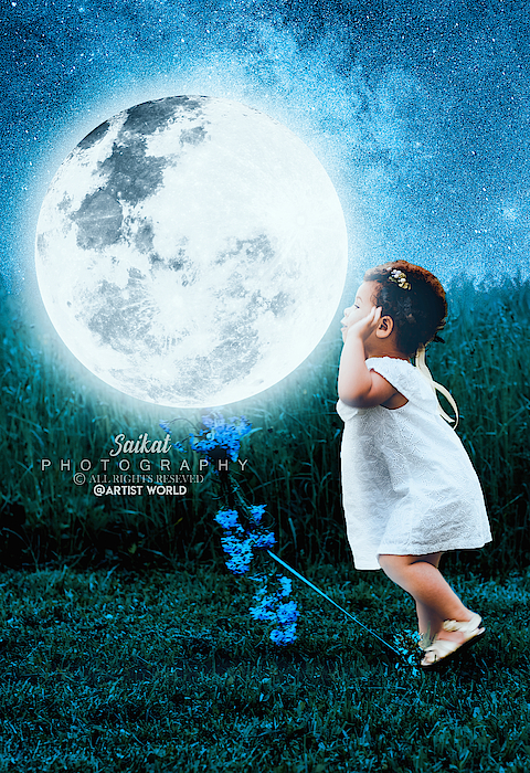 https://images.fineartamerica.com/images/artworkimages/medium/2/baby-with-moon-saikat-santra.jpg