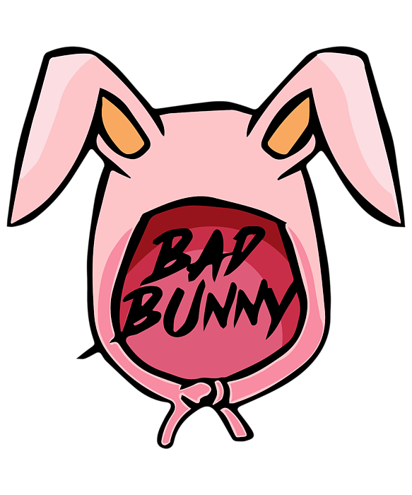 European And American Bad Bunny Embroidery Baseball For Men And Women,  Hip-hop Singer Red Heart Duck Tongue , Fashionable Sun Protection - Temu  Mexico
