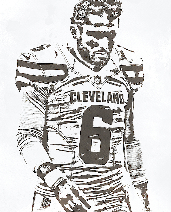 6 Baker Mayfield (Cleveland Browns) iPhone X/XS/XR Wallpa…