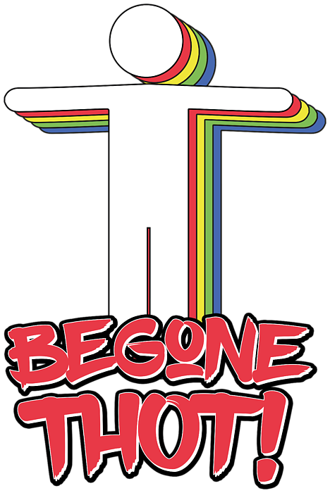  Begone Thot! Funny T-Pose Meme T-Shirt : Clothing, Shoes &  Jewelry