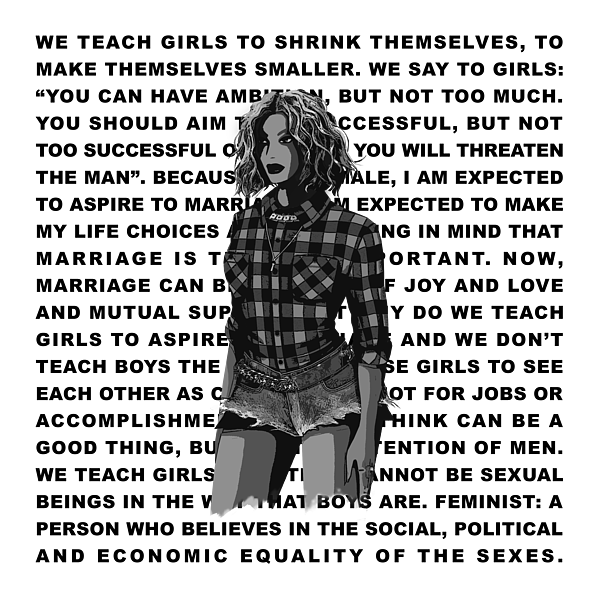 Beyonce - Grown Woman - Lyrics T-Shirt by Bo Kev - Fine Art America