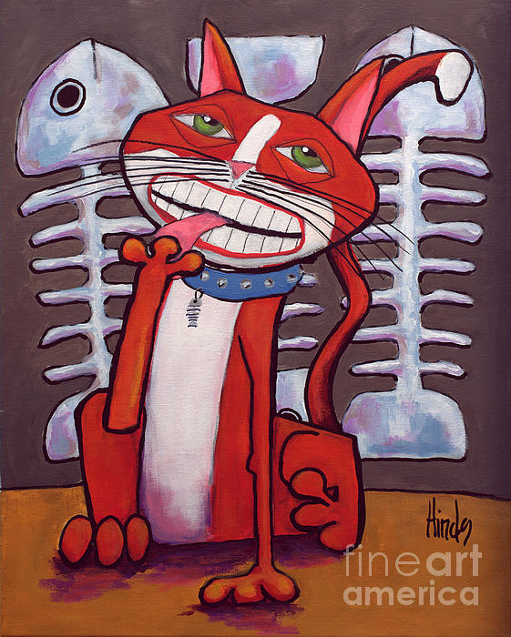 David Hinds - Big Orange Cat Says Bonefish Are Delicious