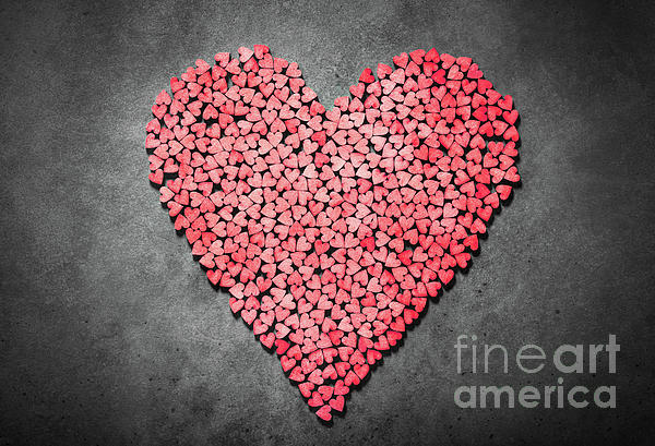 at ringe Forbedre Awakening Big red heart made from little hearts Carry-all Pouch for Sale by Michal  Bednarek