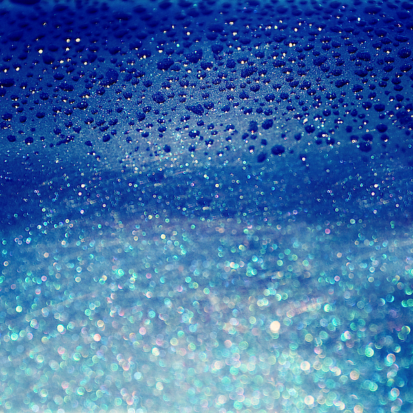 Blue Rain Tote Bag by Robin Dickinson - Pixels
