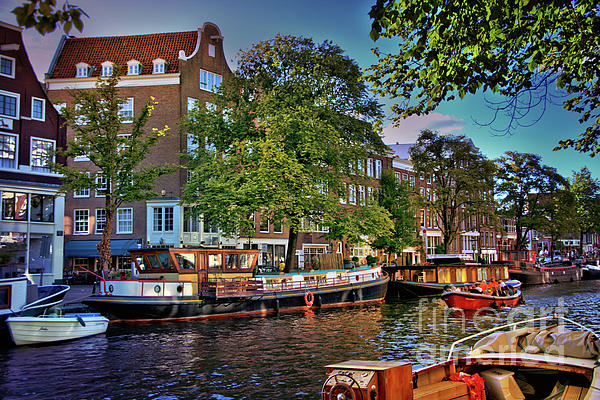 Camelia C - Boating on the canals of Amsterdam