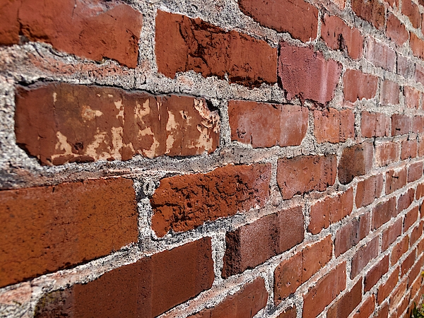 Brick Wall | Vintage | Realistic Brick Design | Background | Tote Bag