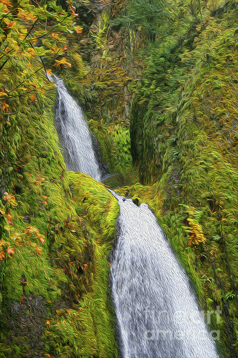 Bridal Veil Falls Oregon Upper Extension Hand Towel For Sale By Todd L Thomas Bridal Veil Falls Oregon Upper Extension Hand Towel For Sale By Todd L Thomas