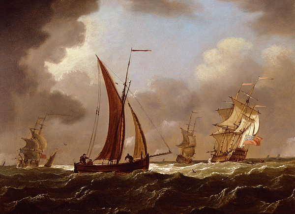 https://images.fineartamerica.com/images/artworkimages/medium/2/british-men-of-war-and-fishing-boats-in-a-stiff-breeze-oil-on-board-francis-swaine.jpg