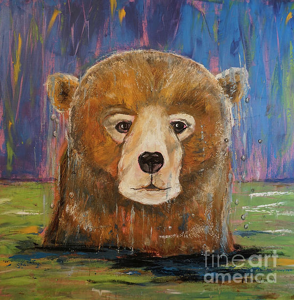 Patty Donoghue - Brown Bear -Bear painting