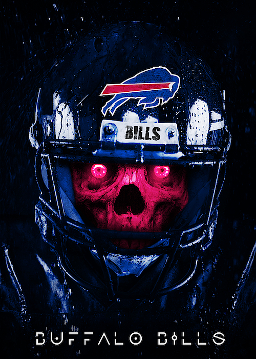 20% SALE OFF Buffalo Bills Tee shirts 3D Hand Skull Short Sleeve