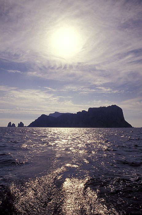 Capri Island, Naples, Campania, Italy T-Shirt by - Bridgeman Prints