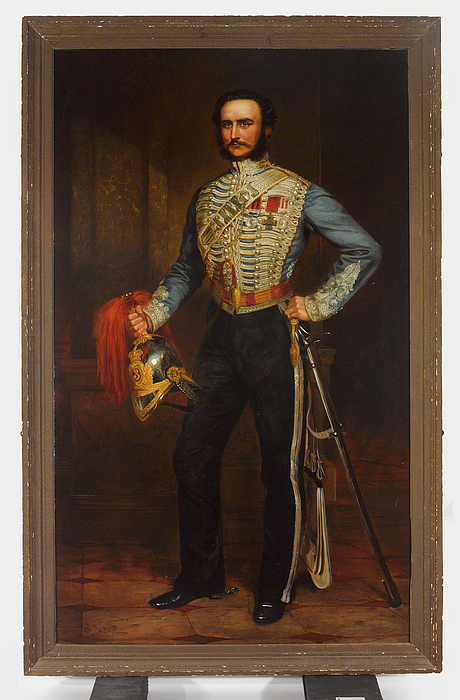 Captain John Grant Malcolmson Vc Tote Bag by Chevalier Louis-william  Desanges - Fine Art America
