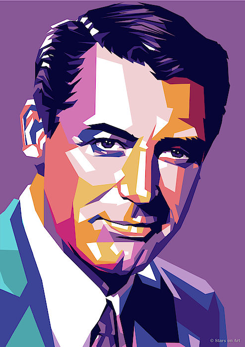 Cary Grant Shower Curtain for Sale by Stars on Art