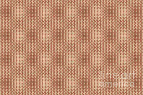 Cavern Clay SW 7701 Vertical Stripes and Diamond Grid on Ligonier Tan SW  7717 Jigsaw Puzzle by PIPA Fine Art - Simply Solid - Pixels Puzzles