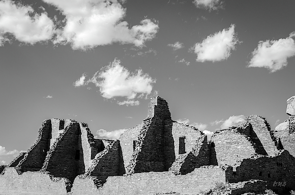 Chaco Ruins I BW Jigsaw Puzzle