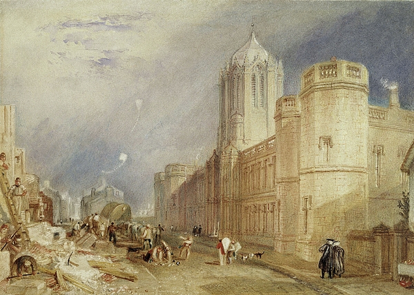 Christ Church College, Oxford, 1832 By Turner Tapestry