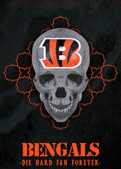 Cincinnati Bengals Harley Davidson Skull Shirt - High-Quality Printed Brand