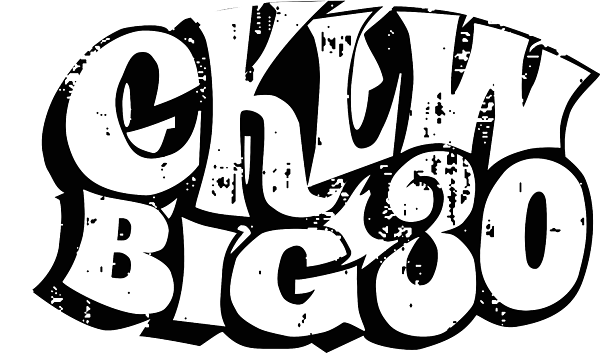 CKLW Big30 - White Grunge Sticker by Thomas Leparskas - Fine Art America