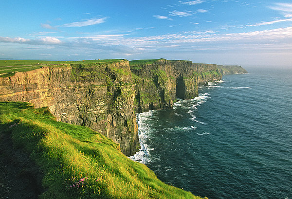 Cliffs Of Moher Greeting Card by Keithszafranski