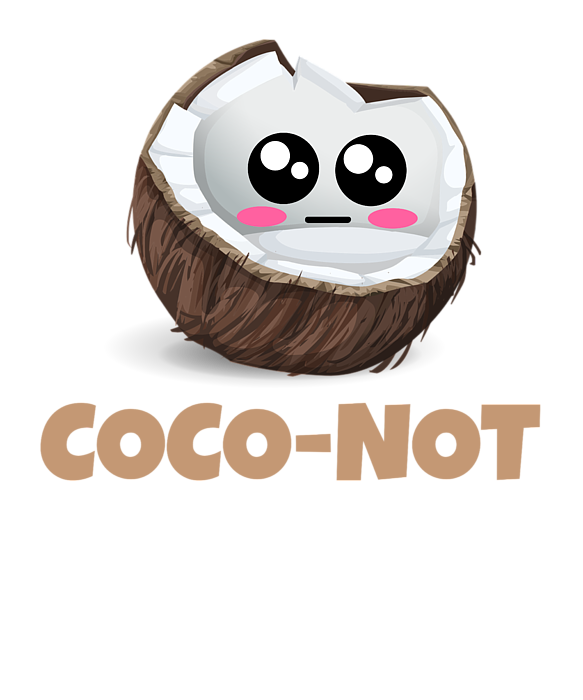 Coco Not Funny Coconut Pun Yoga Mat by DogBoo - Pixels Coco Not Funny Coconut Pun Yoga Mat by DogBoo - Pixels