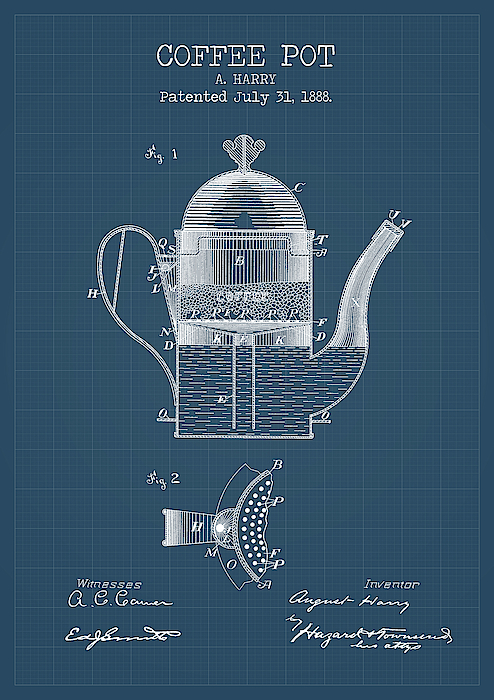 https://images.fineartamerica.com/images/artworkimages/medium/2/coffee-pot-blueprint-denny-h.jpg