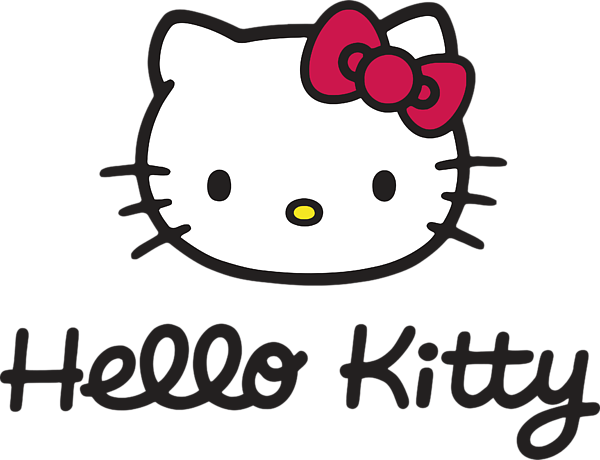 Cute Hello Kitty Cat Greeting Card